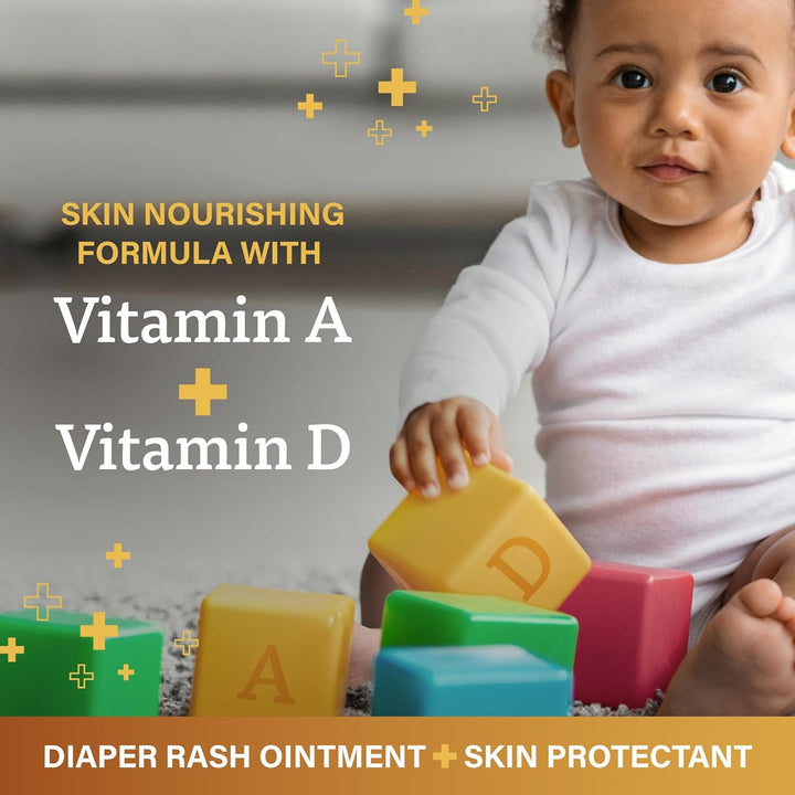 A+D Original Diaper Rash Ointment with Lanolin & Petrolatum