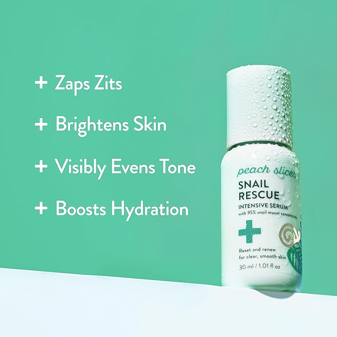 Peach Slices - Snail Rescue Intensive Serum - 30ml