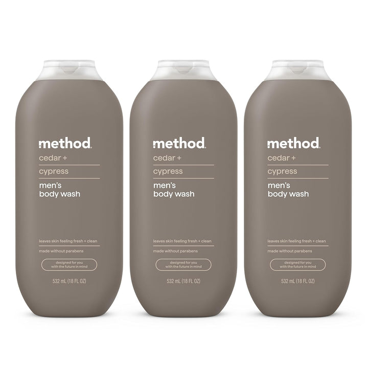 Method Men Body Wash with Plant-Based Cleansers set