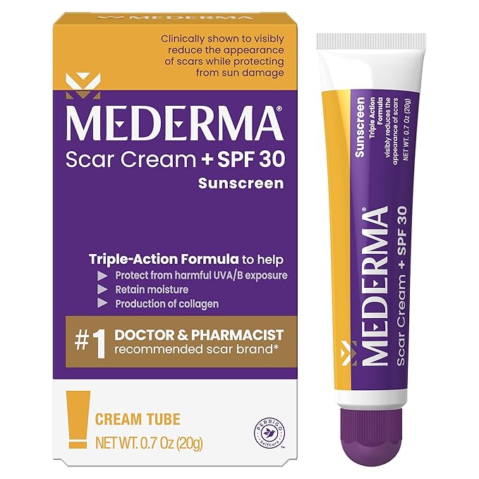 Mederma - Scar Cream Plus SPF 30 -  Sun Damage, Reduces the Appearance of Scars