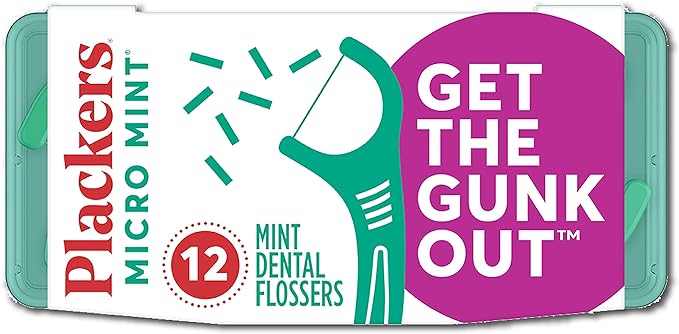 Plackers Micro Mint Dental Flossers