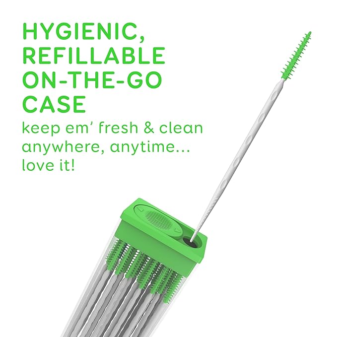 Grin Softstx - Gentle Dental Picks  Soft Flexible Bristles