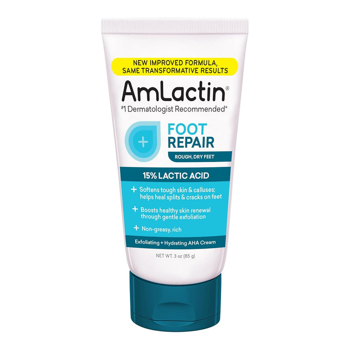 AmLactin - Foot Repair Cream with 15% Lactic Acid AHA - 85g