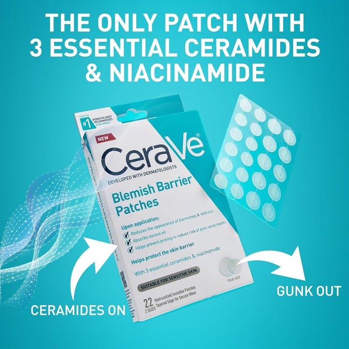 Patchs barrières anti-imperfections CeraVe