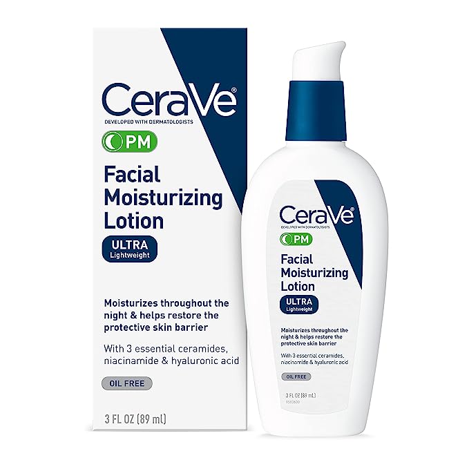 CeraVe - PM Facial Moisturizing Lotion - Night Cream - 89ml