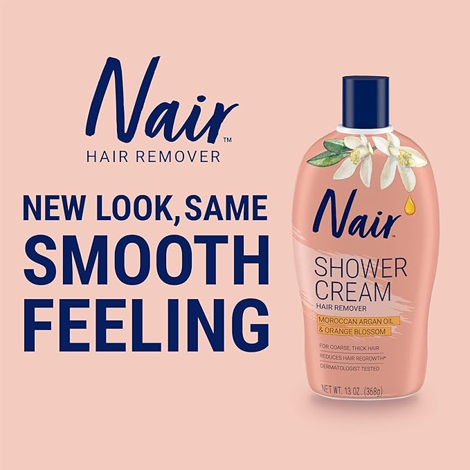 Nair - Marokkaanse arganolie douchecrème haarverwijderaar - 368 g