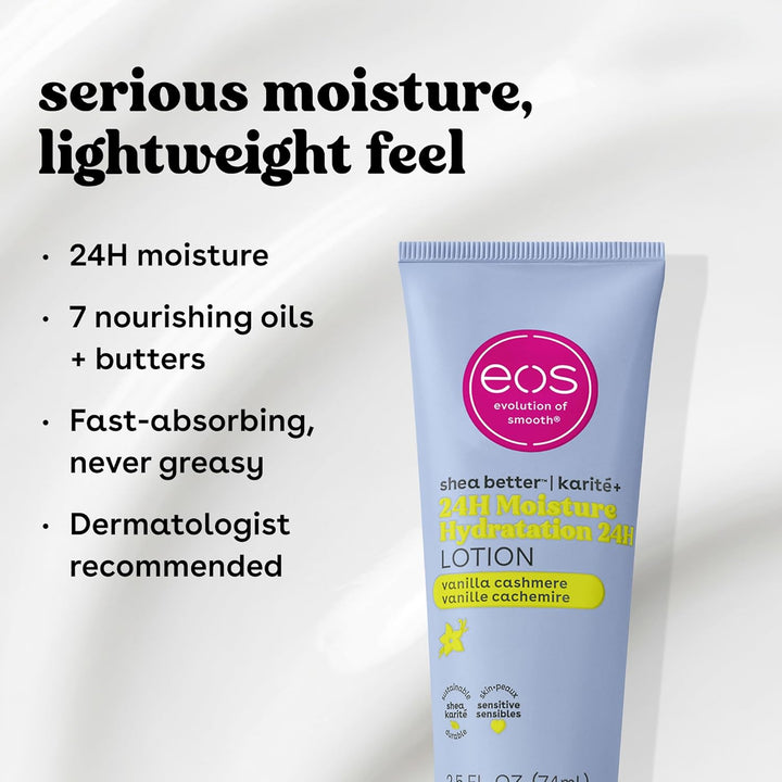 Lait corporel EOS Shea Better Vanille Cachemire