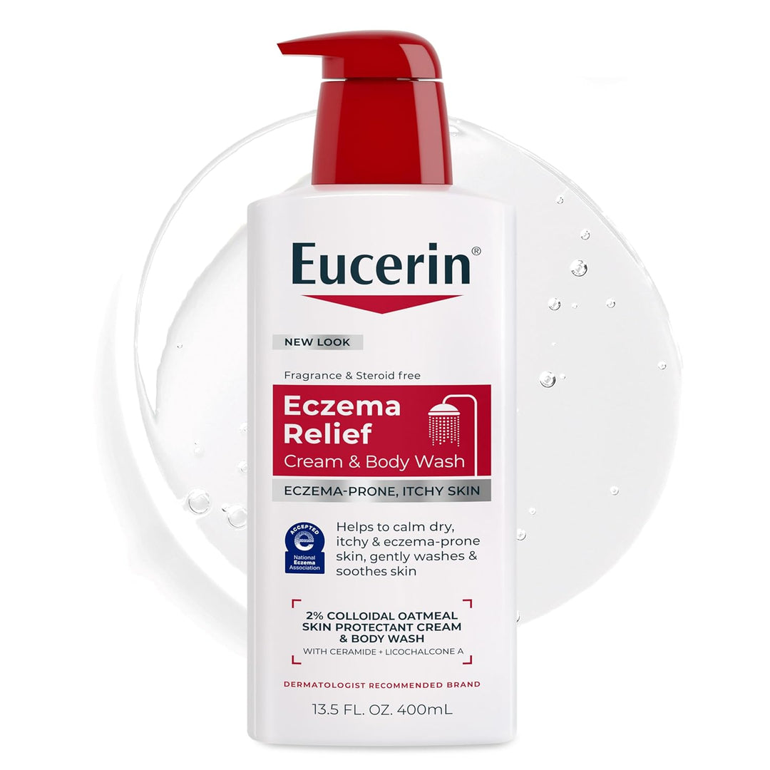 Eucerin Eczema Relief Body Wash with 2% Colloidal Oatmeal