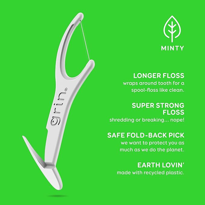 Grin Fine Flosspyx -Floss Picks