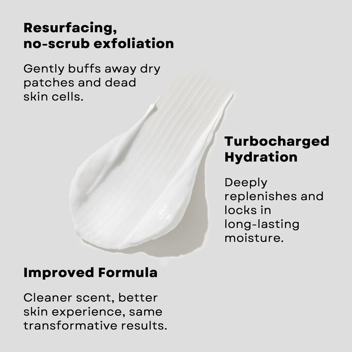 Crème raffermissante AmLactin Crepe avec 15 % d'acide lactique AHA