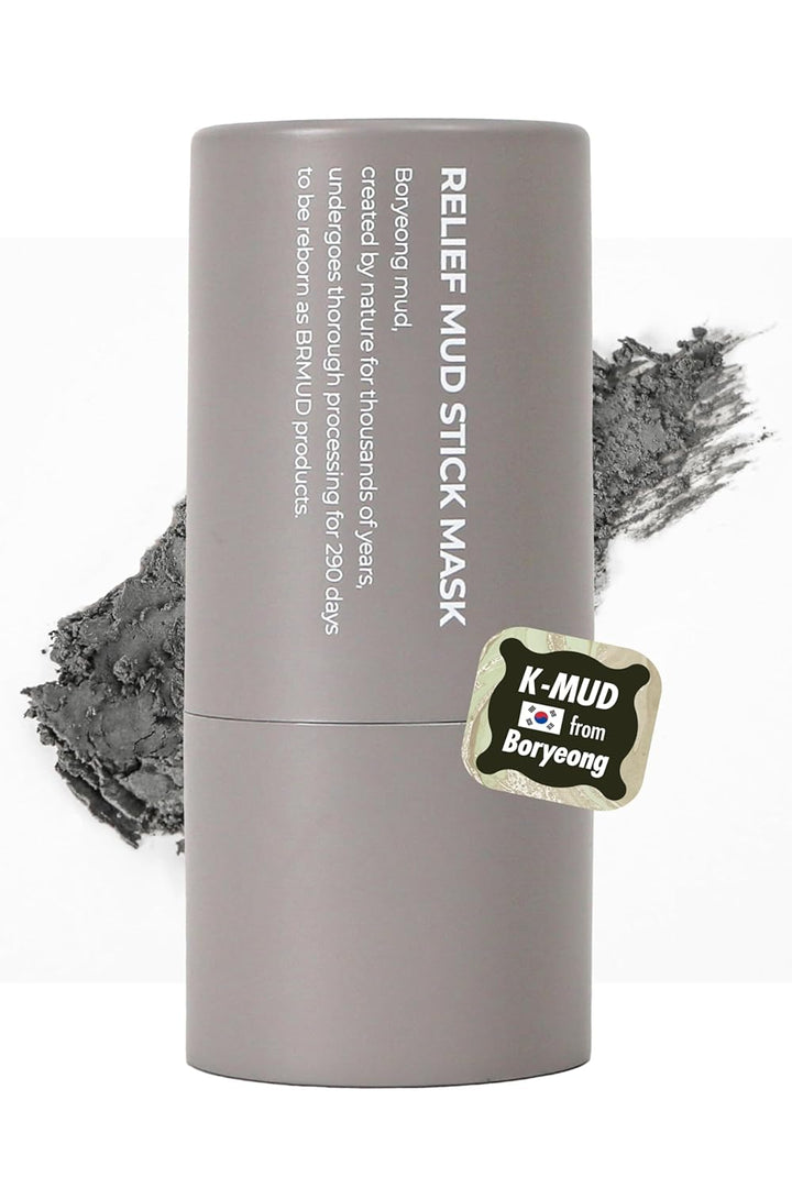 BRMUD Relief Mud Stick Mask Easy-to-Use Pore Cleansing Clay Mask