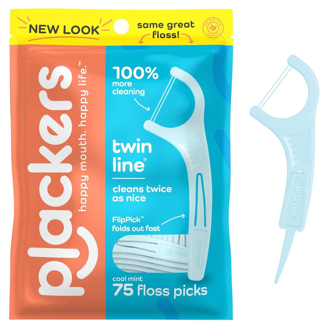 Plackers Twin Line Dental Floss