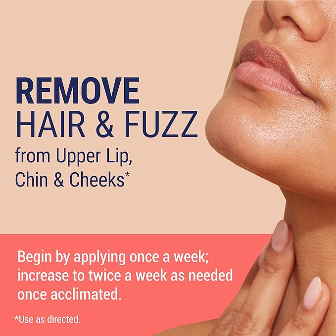 NAIR Prep &amp; Smooth Face, exfoliërende gezichtshaarverwijdering