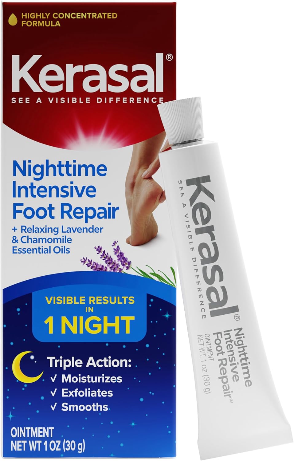 Kerasal Nighttime Intensive Foot Repair Ointment