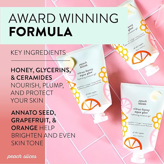 Peach Slices - Citrus-Honey Aqua Glow - 90ml