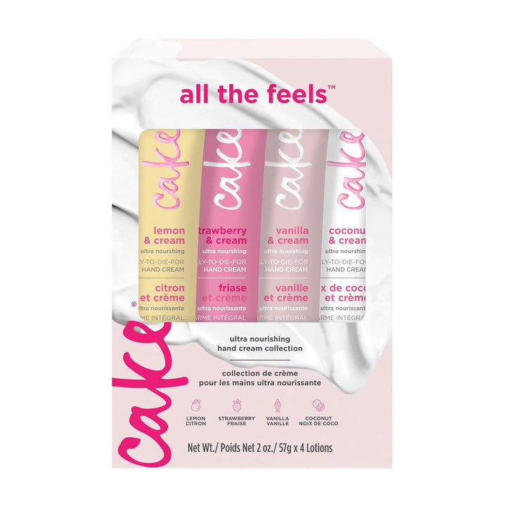 Cake Beauty Assorted Ultra Nourishing Hand Cream Gift Set 4-Piece