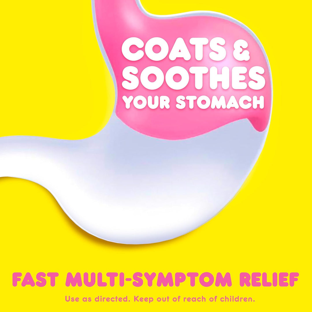Pepto Bismol Caplets 5 Symptom Digestive Relief