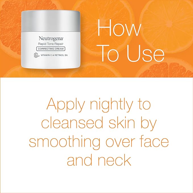 Neutrogena Rapid Tone Repair Correcting Cream + Vitamin C - 48g