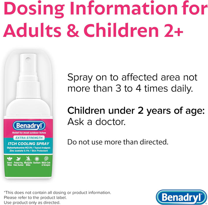 Benadryl Extra Strength Itch Cooling Spray