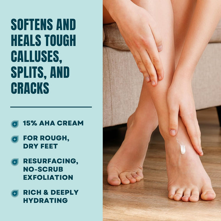 AmLactin - Crème réparatrice pour les pieds à l'acide lactique AHA 15 % - 85 g