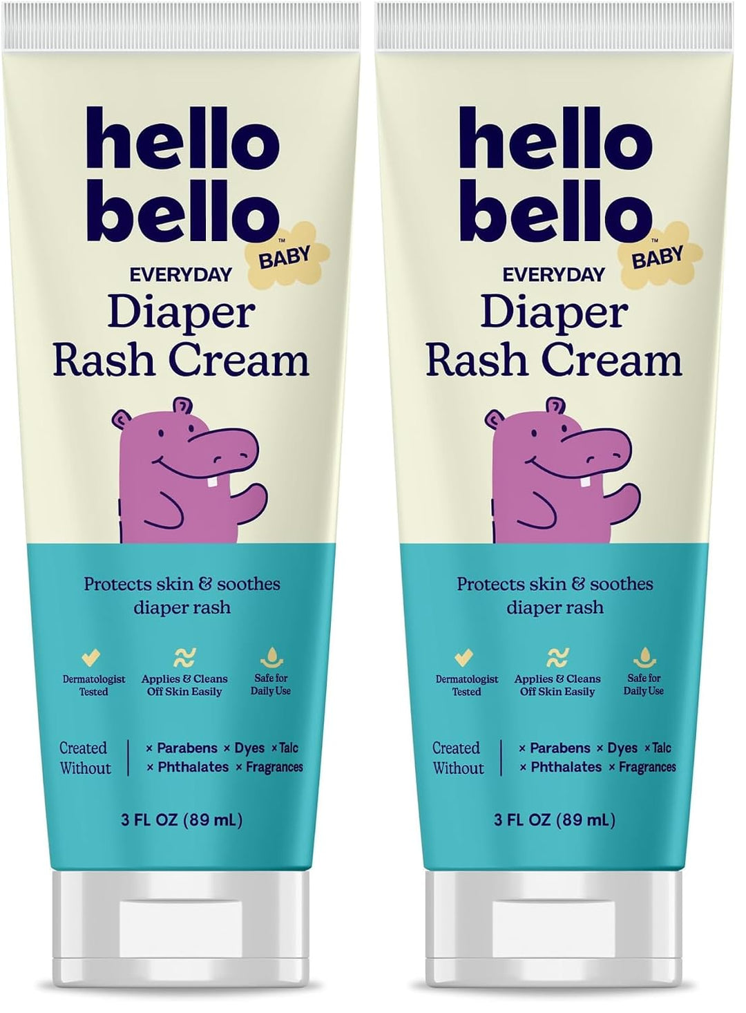 Hello Bello Everyday Diaper Rash Cream 14% Zinc Oxide