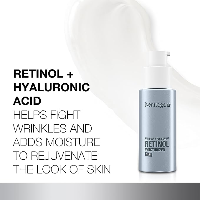 Neutrogena Rapid Wrinkle Repair Retinol Night Face Moisturizer