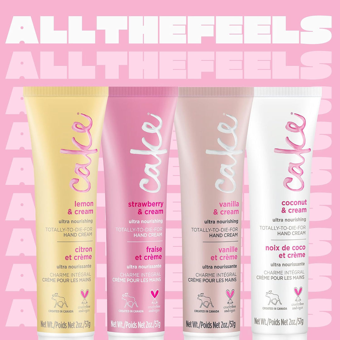 Cake Beauty Assorted Ultra Nourishing Hand Cream Gift Set 4-Piece