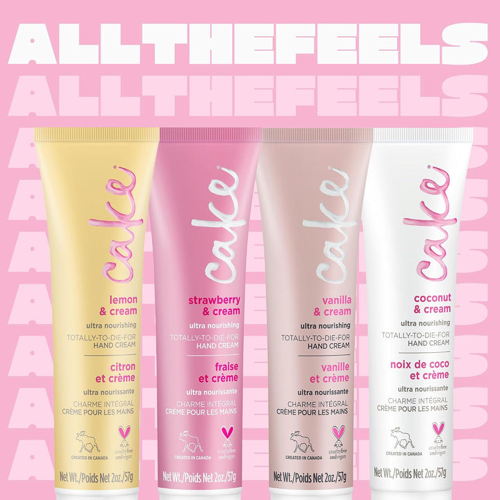 Cake Beauty Assorted Ultra Nourishing Hand Cream Gift Set 4-Piece