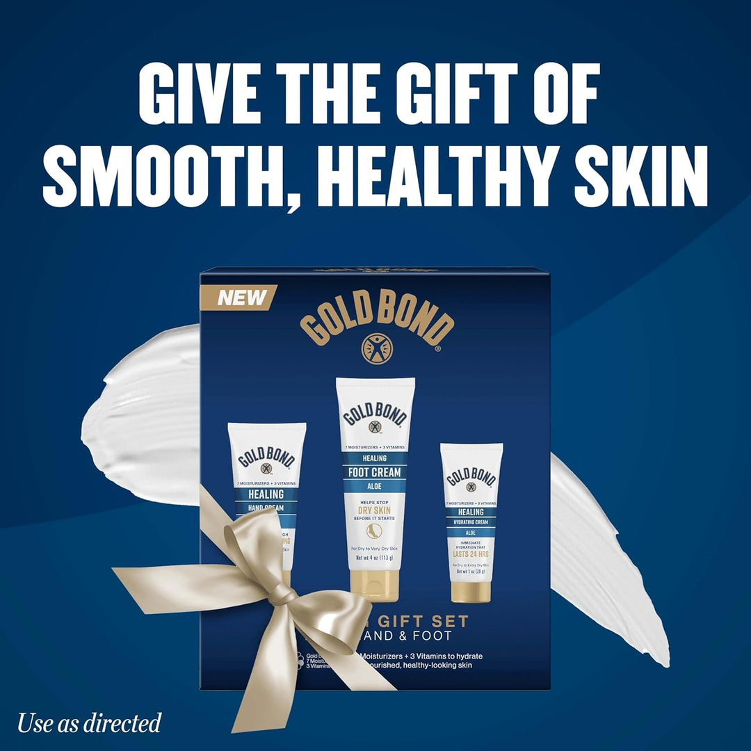 Gold Bond - Healing Cream Gift Pack, For Body, Hand & Foot