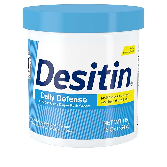 Desitin - Daily Defense Baby Diaper Rash Cream with Zinc Oxide - 454 g