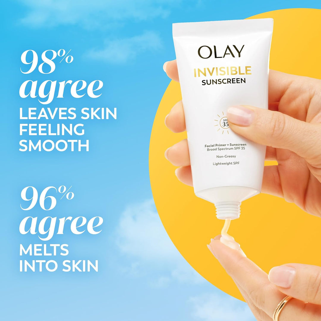 Crème solaire invisible Olay FPS 35