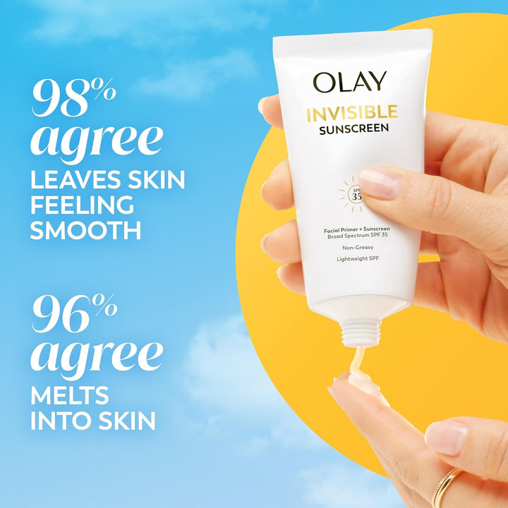 Crème solaire invisible Olay FPS 35