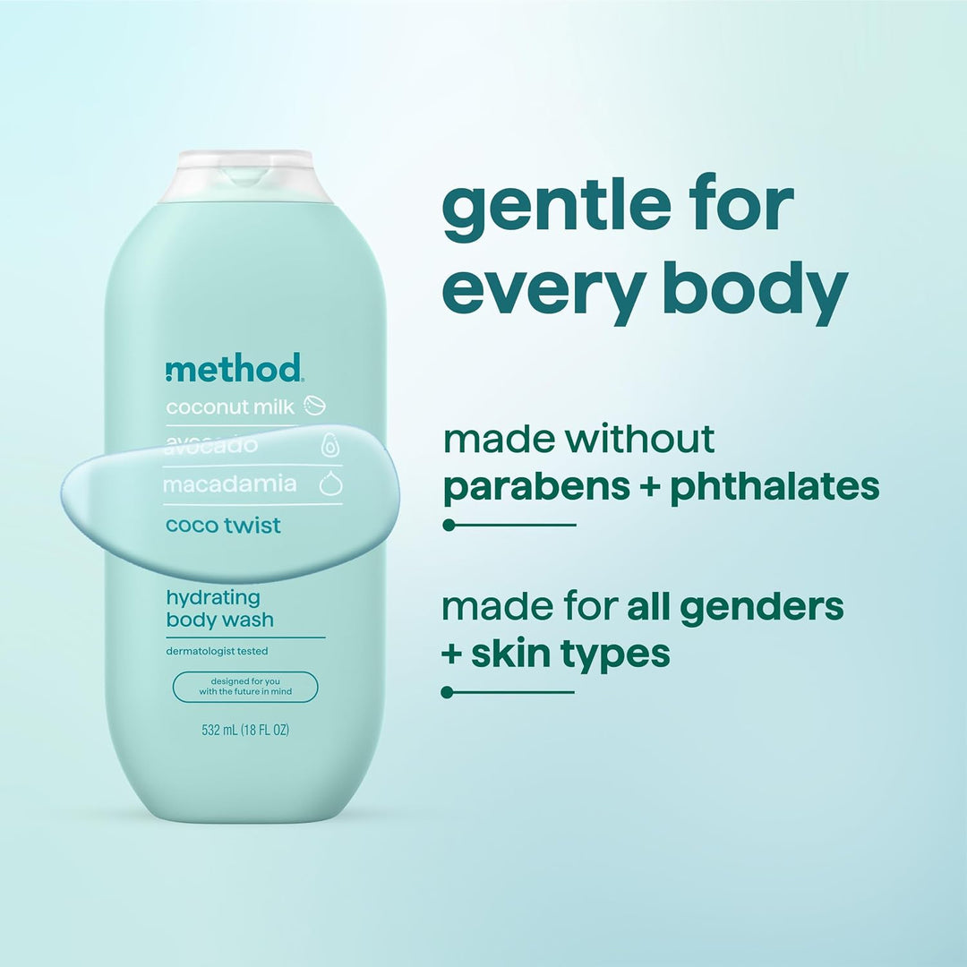 Method Coconut Twist Moisturizing Body Wash
