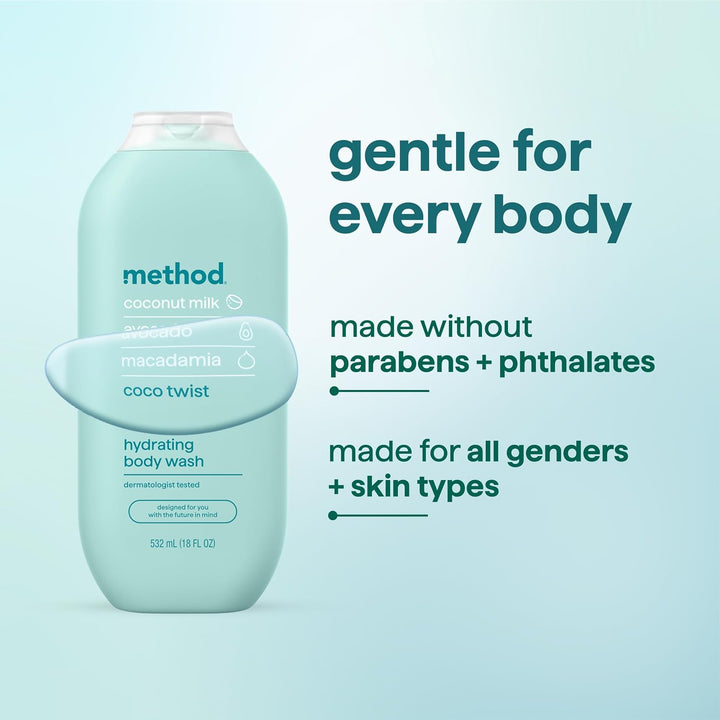 Method Coconut Twist Moisturizing Body Wash