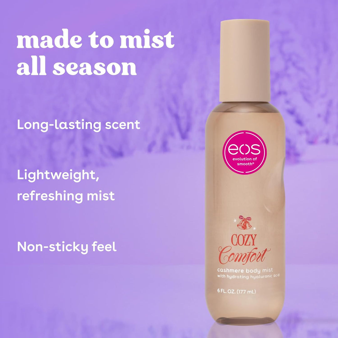 eos Cozy Comfort Body Mist Milky Vanilla Fragrance