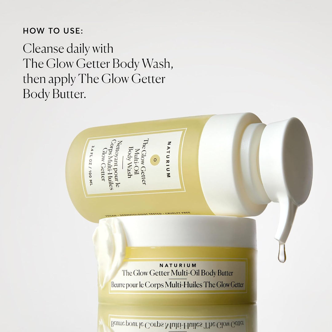 Naturium Glowing Body Holiday Skincare Gift Set 2-Piece