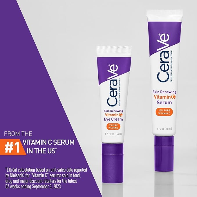CeraVe - Skin Renewing Vitamin C Eye Cream - 15ml