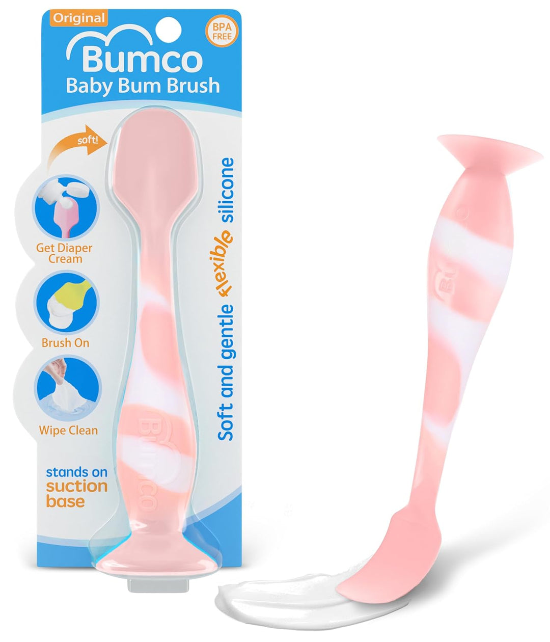 Bumco Original Baby Bum Brush Diaper Cream Applicator