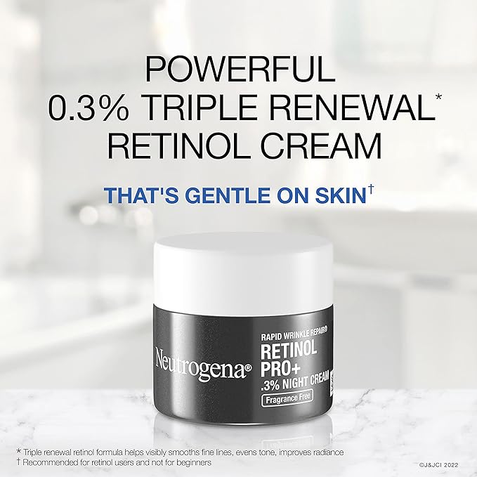 Neutrogena Rapid Wrinkle Repair Retinol Pro+ 0.3% Night Cream - 48g