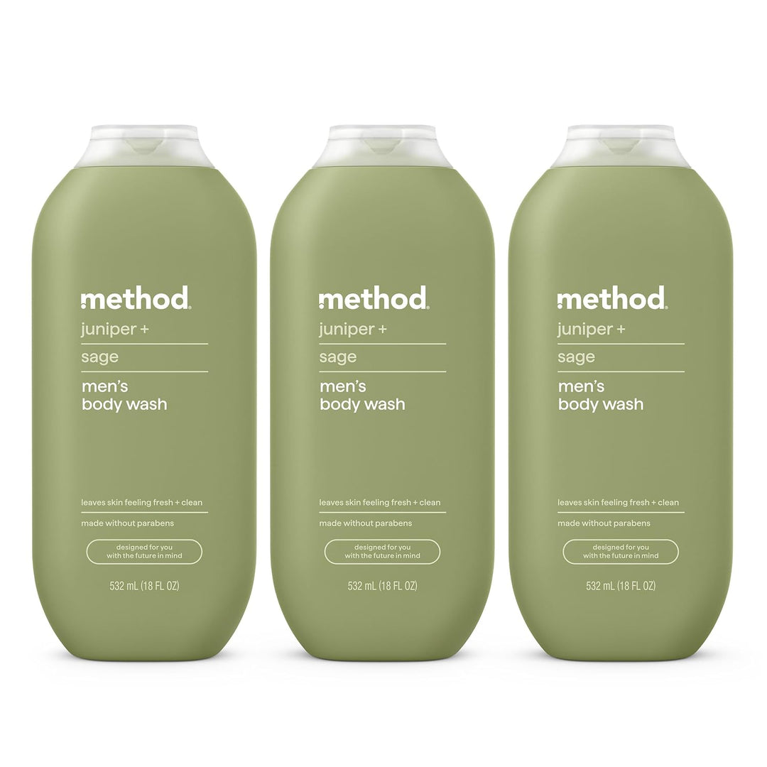 Method Men Body Wash with Plant-Based Cleansers set