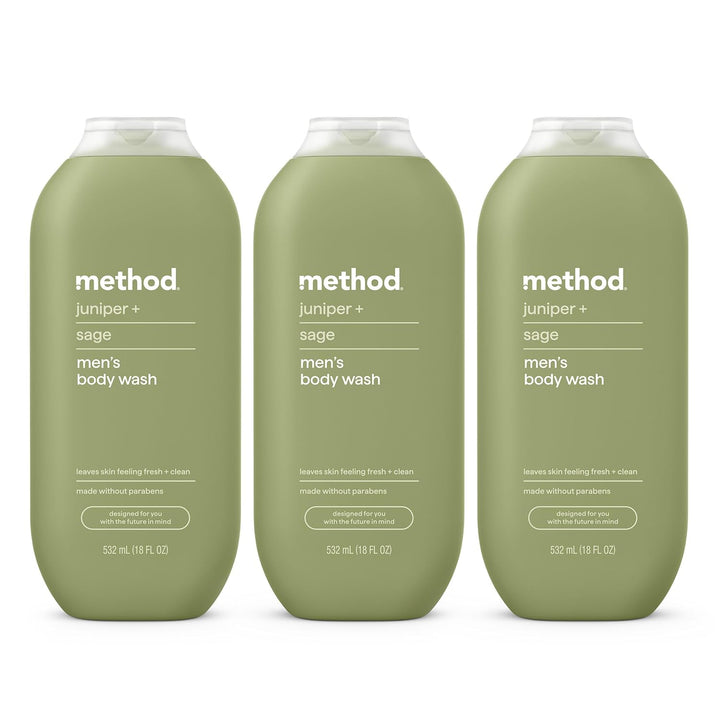 Method Men Body Wash with Plant-Based Cleansers set