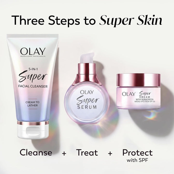 Olay Super Facial Cleanser 5-in-1 Hydrating Face Wash