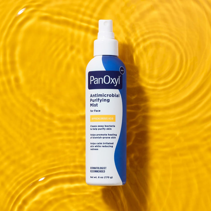 PanOxyl Antimicrobial Purifying Mist with Hypochlorous Acid for Blemish-Prone Skin