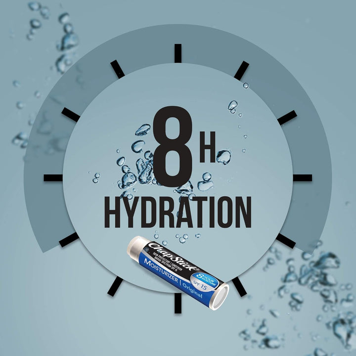 ChapStick Lip Moisturizer Huidbeschermende Lippenbalsem Tubes - Lippenbalsem - SPF 15 - Origineel