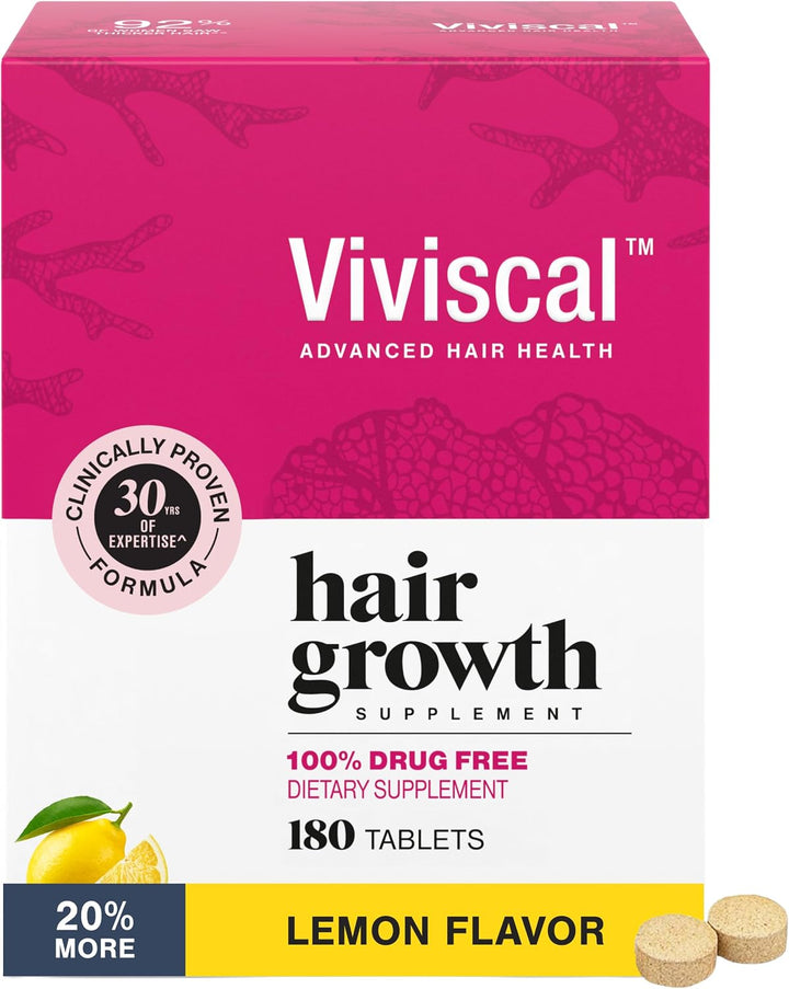 Viviscal Hair Growth Supplements for Women with Biotin & Marine Collagen 90-Day Supply