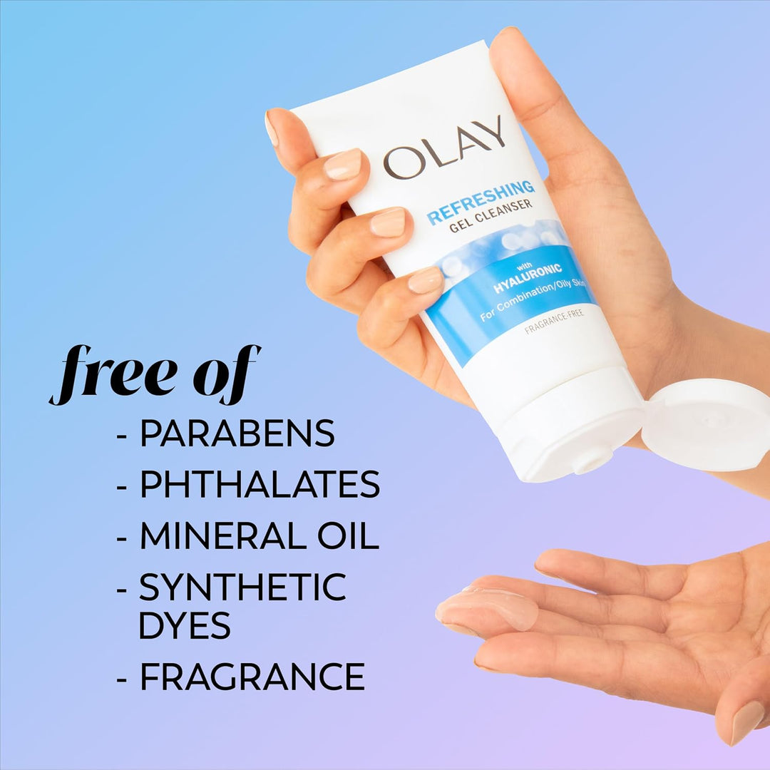 Olay - Regenerist Hyaluronic + Peptide 24 Face Wash - Fragrance-Free - 150ml