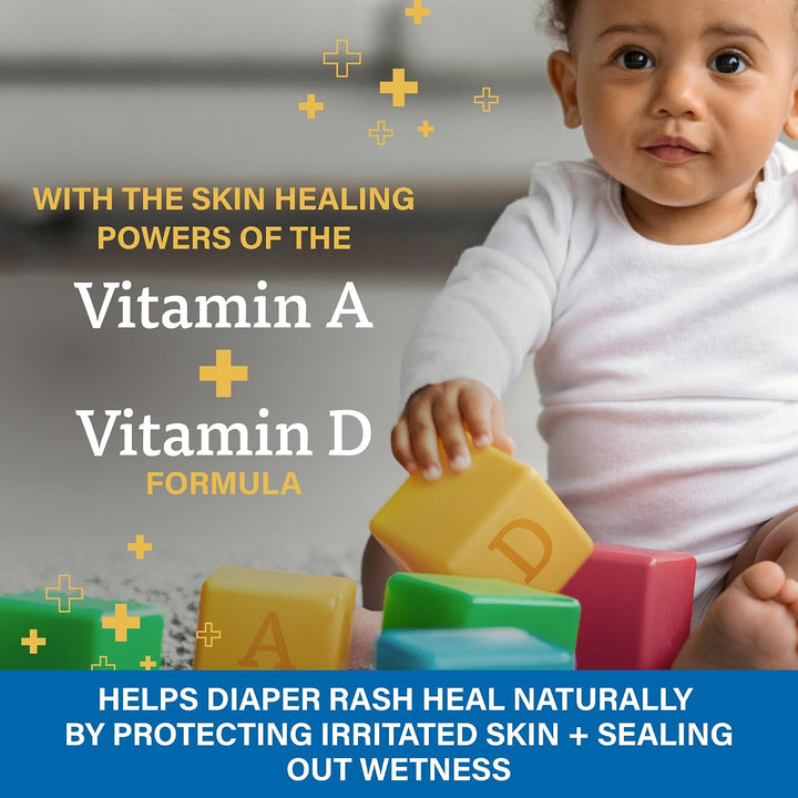 A+D Treat + Heal Diaper Rash Cream 10% Zinc Oxide