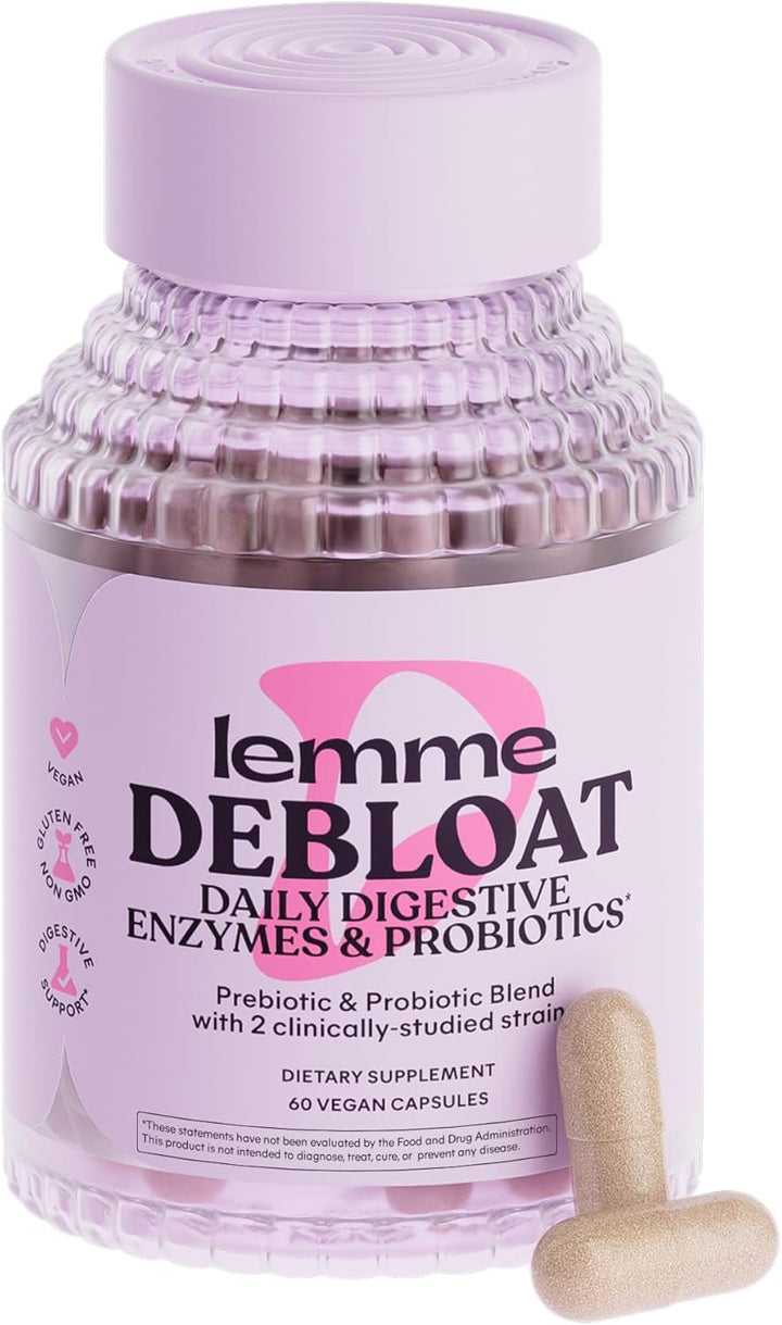 Lemme Debloat Daily Digestive Enzymes & Probiotics