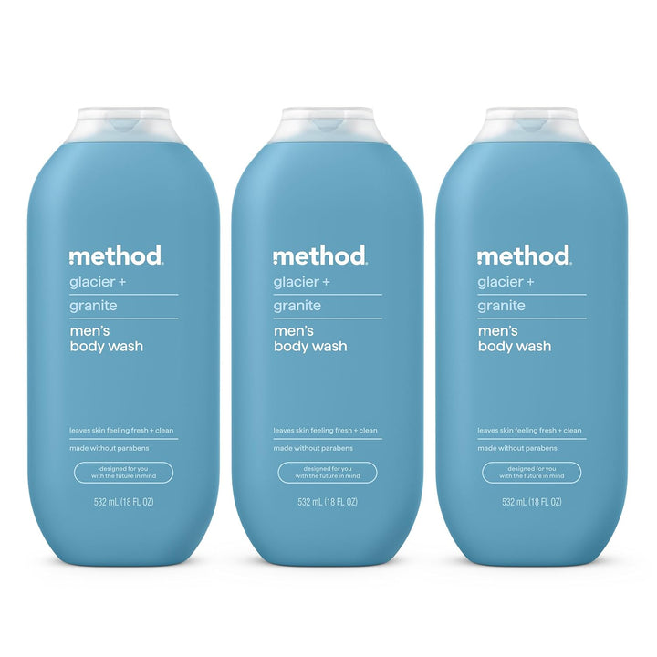 Method Men Body Wash with Plant-Based Cleansers set