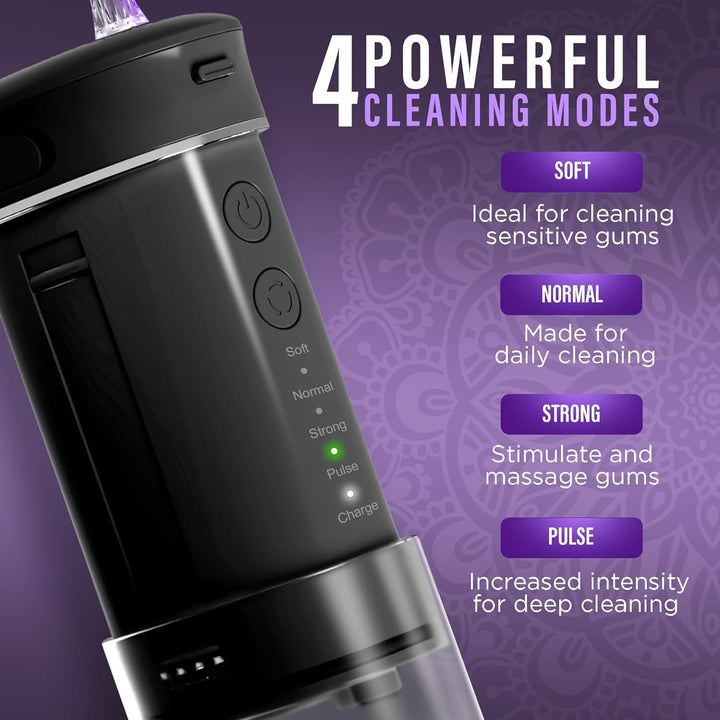GuruNanda Compact Travel Water Flosser